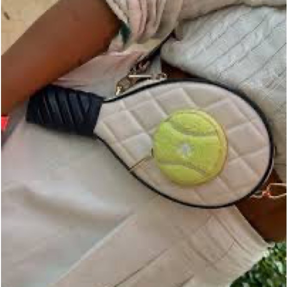 Kate spade tennis racket small bag new with tags - Picture 9 of 9